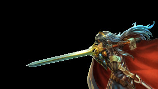 Woman sword cape head hand - a sword and a cape free wallpaper