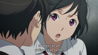 Anime couple ordinary eye caption - me free wallpaper