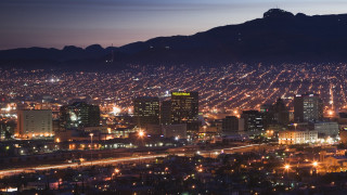 City night mountain background lights - a city free wallpaper for desktop