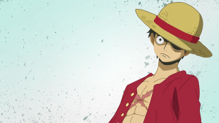 Man hat red shirt blue - a white spot free wallpaper