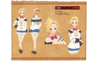 Sailor girl paper doll character - a piece of paper free wallpaper