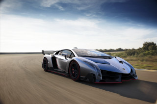 Silver sports car driving road 9 - silver free wallpaper