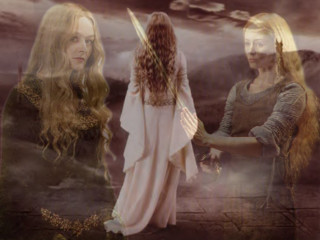 Three women long hair sword - elden ring free wallpaper