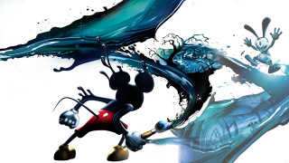 Cartoon character flying wave car - a car in the background free wallpaper