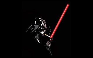 Darth vader red lightsaber black 4 - transgressive free wallpaper for desktop