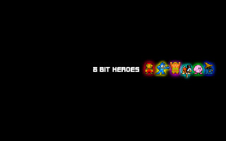 Black background words image description - heroic free wallpaper