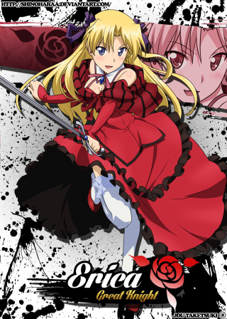 Girl red dress sword rose - a girl free wallpaper