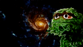 Green man fire spiral black - cosmic free wallpaper