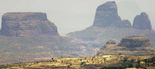 Mountain range people background trees - afewerk tekle free wallpaper
