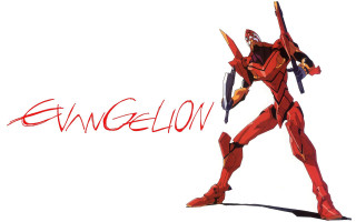 Red robot sword evanglow image - a red robot free wallpaper
