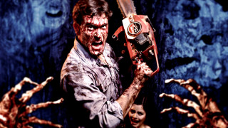 Man chainsaw walking dead scene - zombie free wallpaper