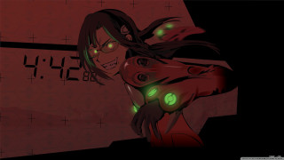Glowing green eyes cyberpunk red - green eye free wallpaper
