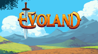 Evoland logo sword middle image - a logo free wallpaper