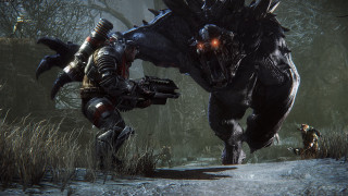Men armor fighting forest giant - a couple of men free wallpaper