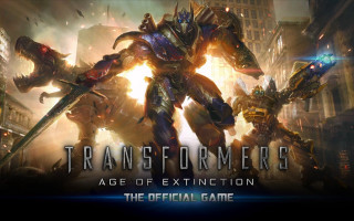 Transformers age extinction game poster 3 - a giant robot free wallpaper