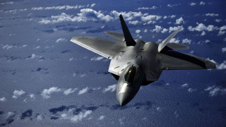 Fighter jet flying clouds ocean - ocean free wallpaper