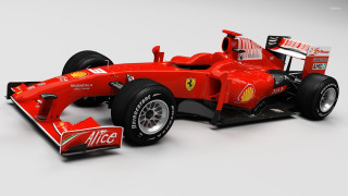 Red ferrari white background sign - sign free wallpaper
