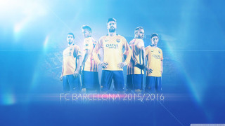 Soccer team barcelona 2013 2016 - a group of men free wallpaper
