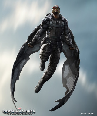 Man flying suit helmet wings - chris labrooy free wallpaper