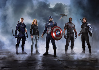 Avengers group cloudy sky bird - a cloudy sky free wallpaper