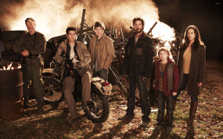 Group motorcycle dirt smoke people - free new year wallpaper