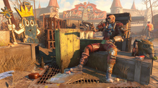 Man crate dirty area junk - apocalyptic free wallpaper