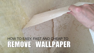 Remove wallpaper easy fast cheap - hard edge free wallpaper