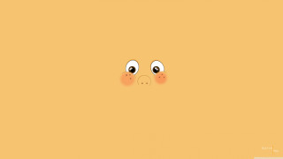 Yellow background two eyes nose - david young cameron free wallpaper
