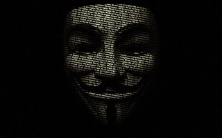 Masked person words background image - verdadism free wallpaper