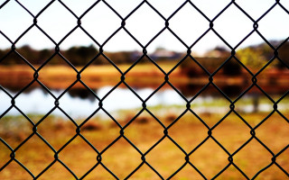 Lake fence blurry background field - andor basch free wallpaper