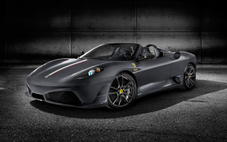 Grey sports car matte superflat - a black wall behind free wallpaper