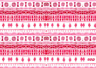 Red white pattern stripe side - naive free wallpaper