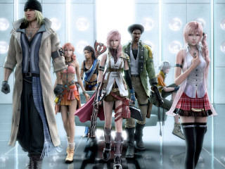 Anime characters room bubbles man - final fantasy free wallpaper
