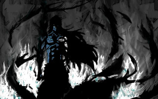 Man tree demon back demon - his shoulder free wallpaper