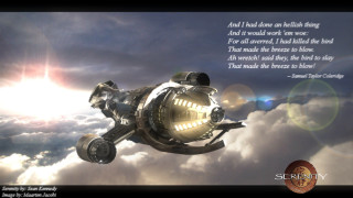 Spaceship sky sunrise mattepainting earth - star citizen halo free wallpaper