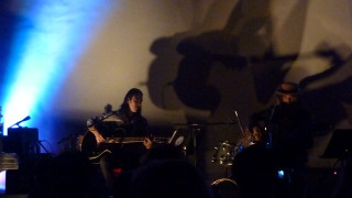 Band playing shadow guitar player - the stage free wallpaper