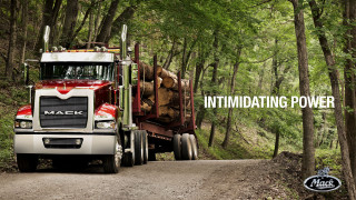 Truck driving dirt road woods - a dirt road free wallpaper