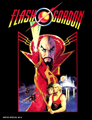Flash gordon retrofuturism astronaut moon - drew struzan free wallpaper