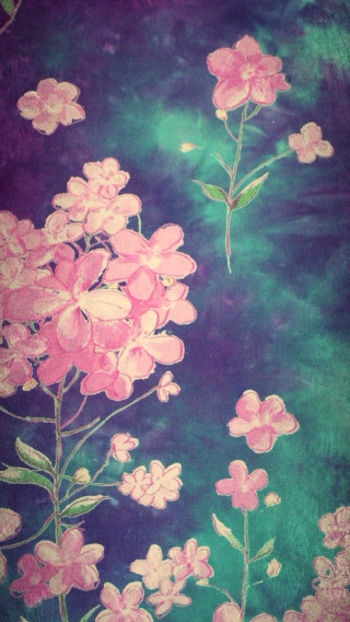 Pink flowers green background blue - a green background free wallpaper