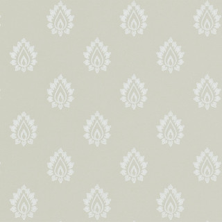 White wallpaper leaves flowers pattern 2 - a pattern of leaves free wallpaper
