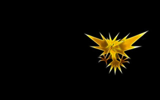 Yellow pokemon wallpaper black background 3 - free new year wallpaper