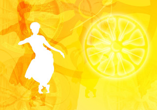 Woman playing tennis bright background - a bright background free wallpaper