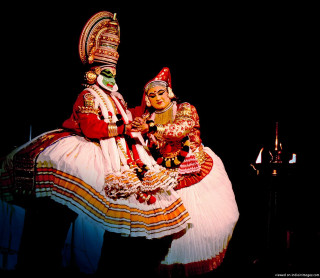 Couple people stage costume makeup - ella guru free wallpaper