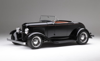 Old model car brown leather - an old model car free wallpaper