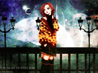 Woman balcony lamp post fence - a balcony next free wallpaper