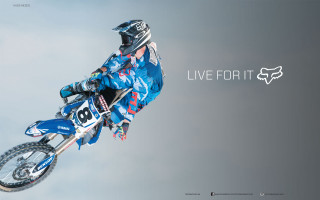 Dirtbike rider inspirational gradient motorcycle - dave allsop free wallpaper
