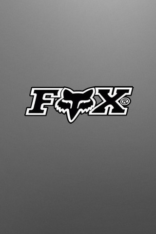 Fox sticker logo laptop computer - the back free wallpaper