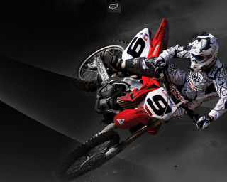Man motorcycle dirt bike track - a man riding free wallpaper