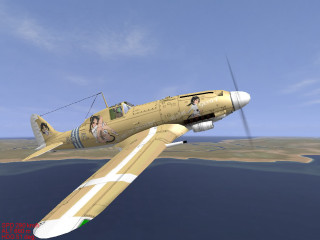 Plane flying water cockpit man - over a body of water free wallpaper