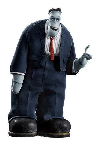 Cartoon character suit red tie - a suit free wallpaper